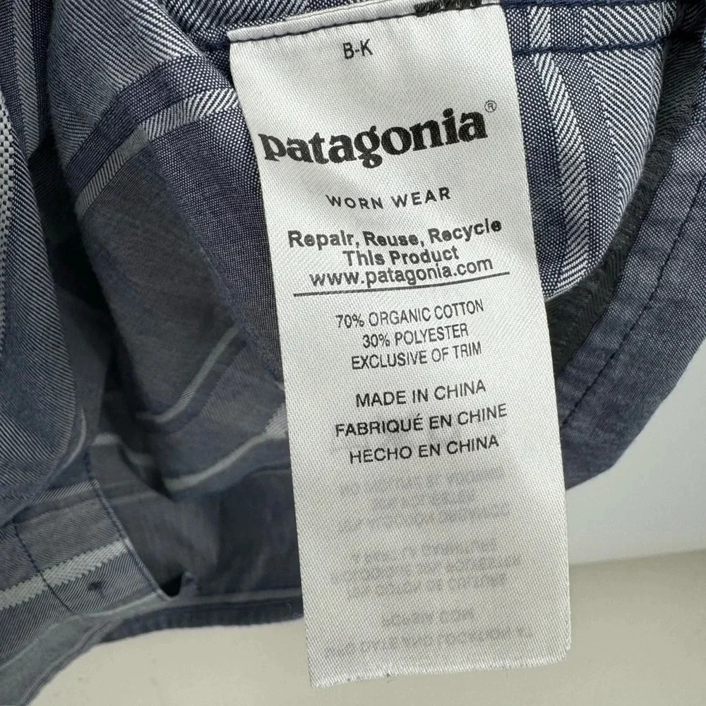 PATAGONIA 'Fezzman Shirt' Mens Short Sleeve Button Up Lightweight Casual XL - Picture 6 of 8